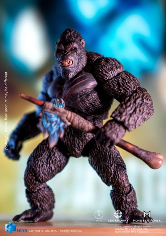 Godzilla (2021): Kong 16 cm Exquisite Basic Action Figure - Hiya Toys