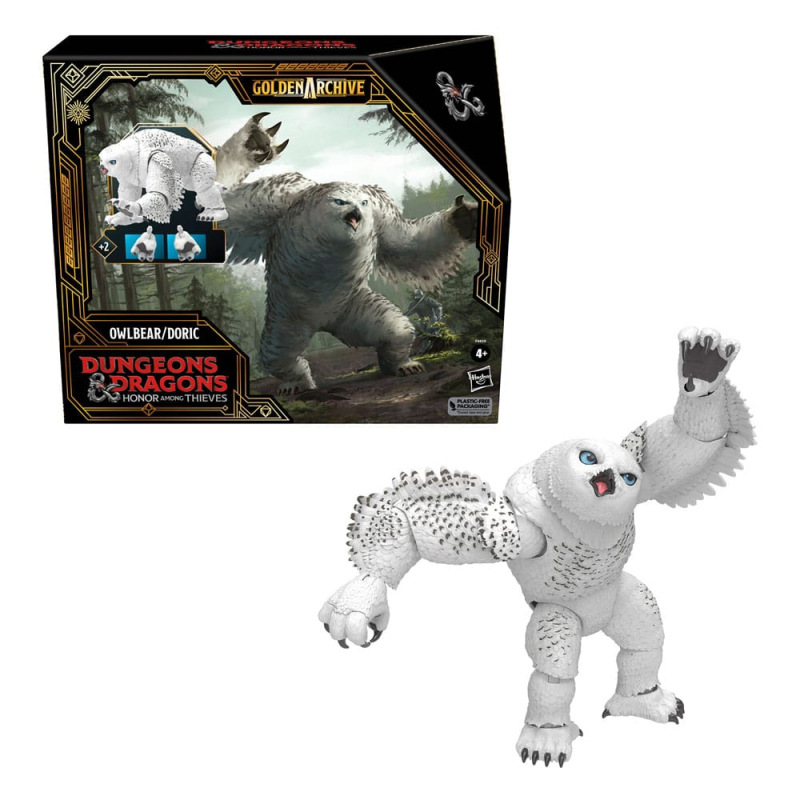Dungeons & Dragons: Honor Among Thieves Golden Archive Action Figure Owlbear/Doric 15 cm 1
