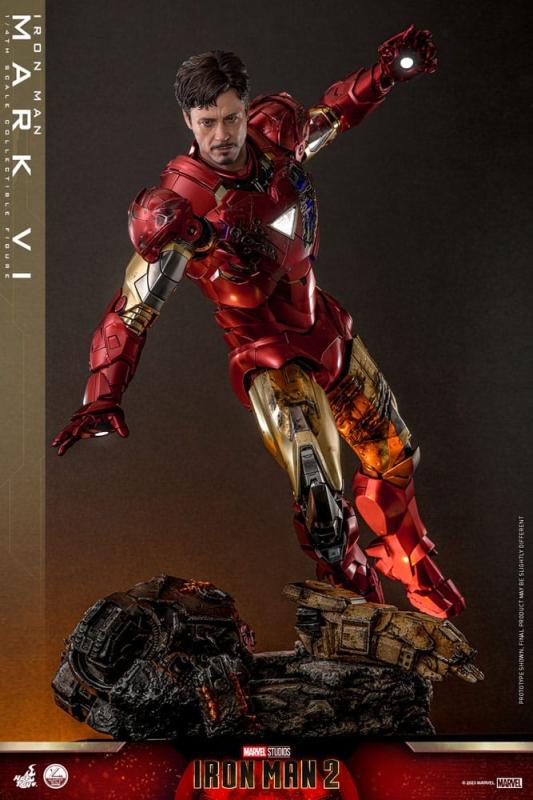 Iron Man 2 Action Figure 1/4 Iron Man Mark VI 48 cm 9