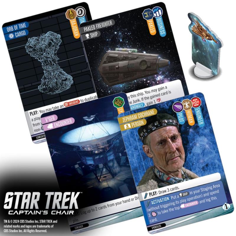 Star Trek: Captain's Chair Card Game *English Version* 2