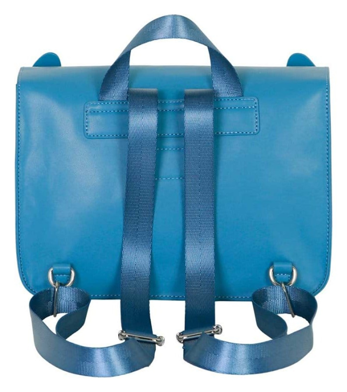 Lilo & Stitch Satchel Shoulder Bag Backpack Tongue Blue 2