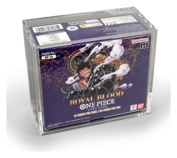 Evoretro Acrylic Display Case for Bandai One Piece TCG Booster Box (English) 11
