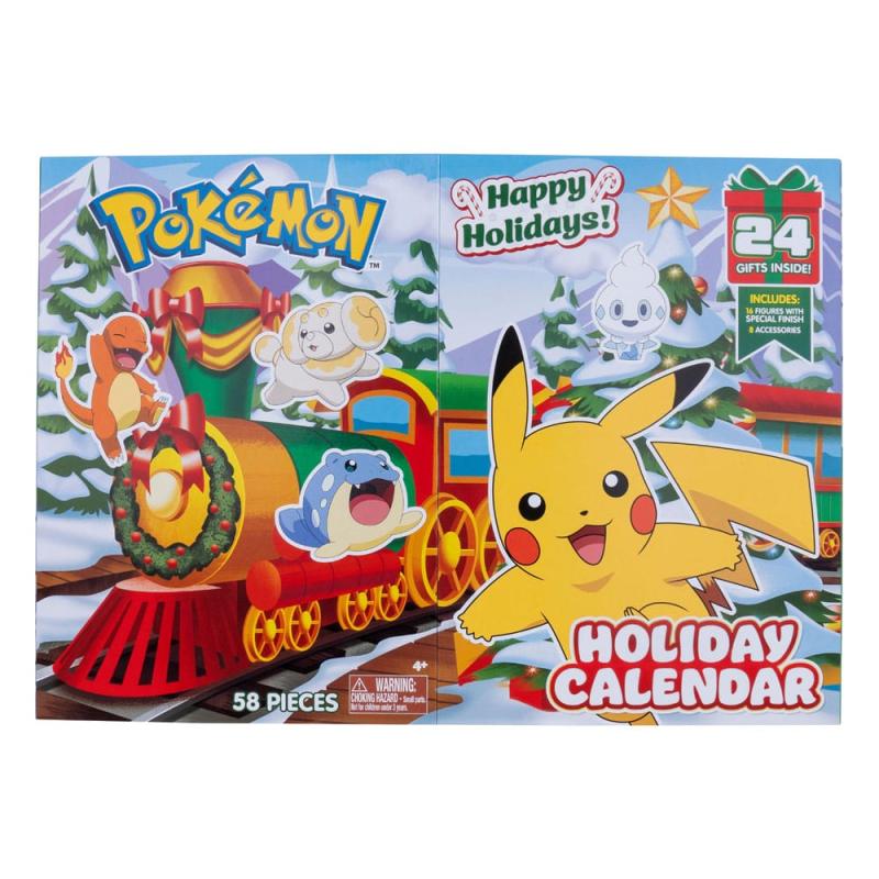 Pokémon Battle Figures Advent Calendar Holiday 2024 *Version DE/FR/NL*