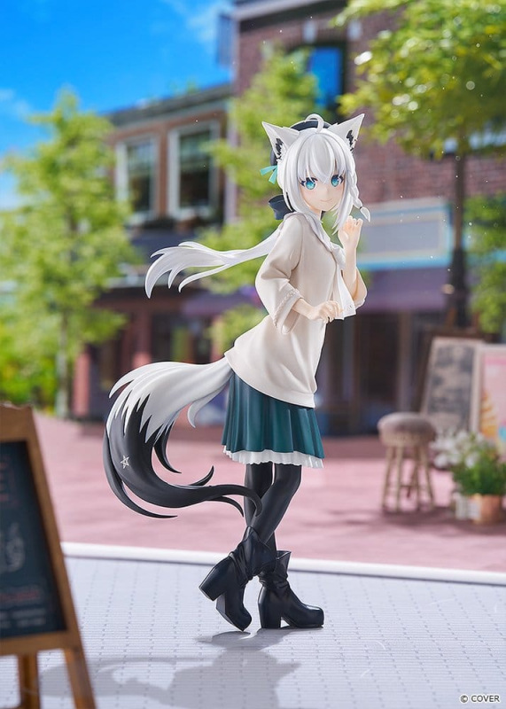 Hololive Production G.S. Collection PVC Figure 1/7 Shirakami Fubuki: Date Style - Casual Outfit Ver. 2