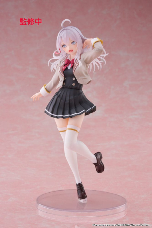 Alya Sometimes Hides Her Feelings in Russian Coreful PVC Statue Alya School Uniform Ver. 18 cm 1