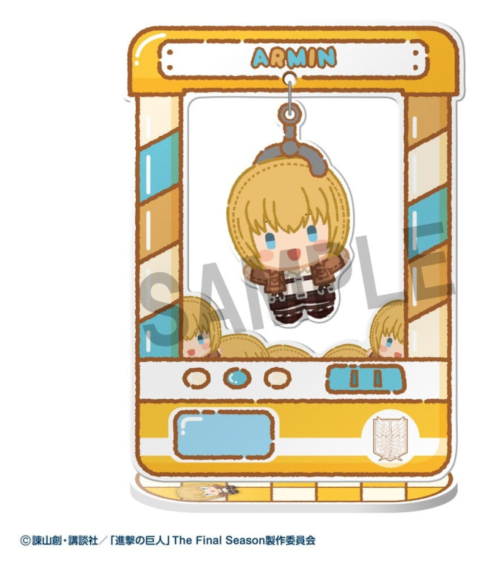 Attack on Titan Acrylic Figure Chara Catcher 9 cm Blind Box Display (8) 3