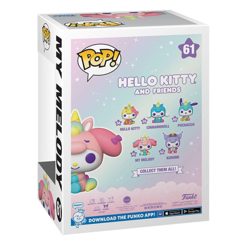 Hello Kitty and Friends POP! Sanrio Vinyl Figure My Melody 9 cm 2