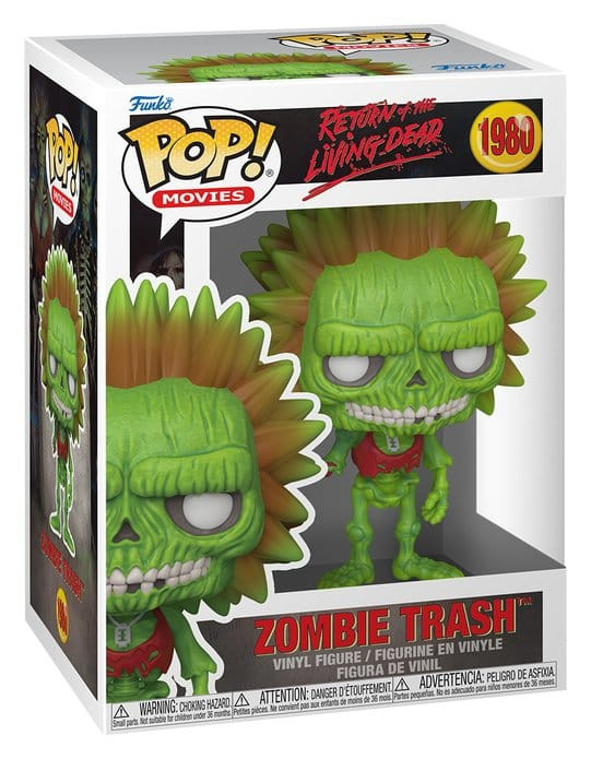 Return of the Living Dead POP! Movies Vinyl Figure Zombie Trash 9 cm 1
