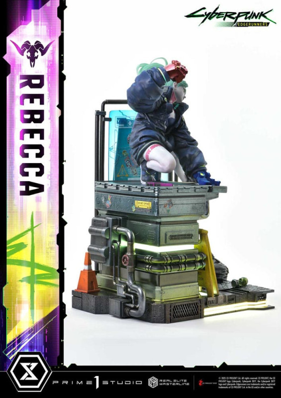 Cyberpunk: Edgerunners Real Elite Masterline Series Statue 1/4 Rebecca Deluxe Version 54 cm 13