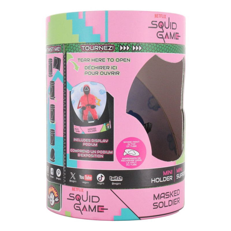 Squid Game Holdems Mini Holder Triangle Guard 10 cm 2