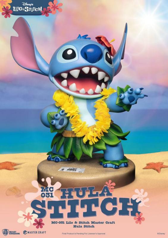 Disney: Hula Stitch - Master Craft Statue 38 cm - Beast Kingdom