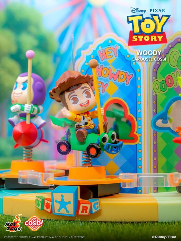 Toy Story Cosbi Mini Figures Carousel Collection 10 cm Blind Box Display (6) 2