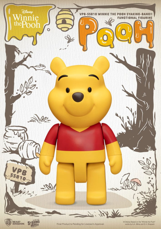 Winnie the Pooh Syaking Bang action figure piggy bank Winnie the Pooh 31 cm 1