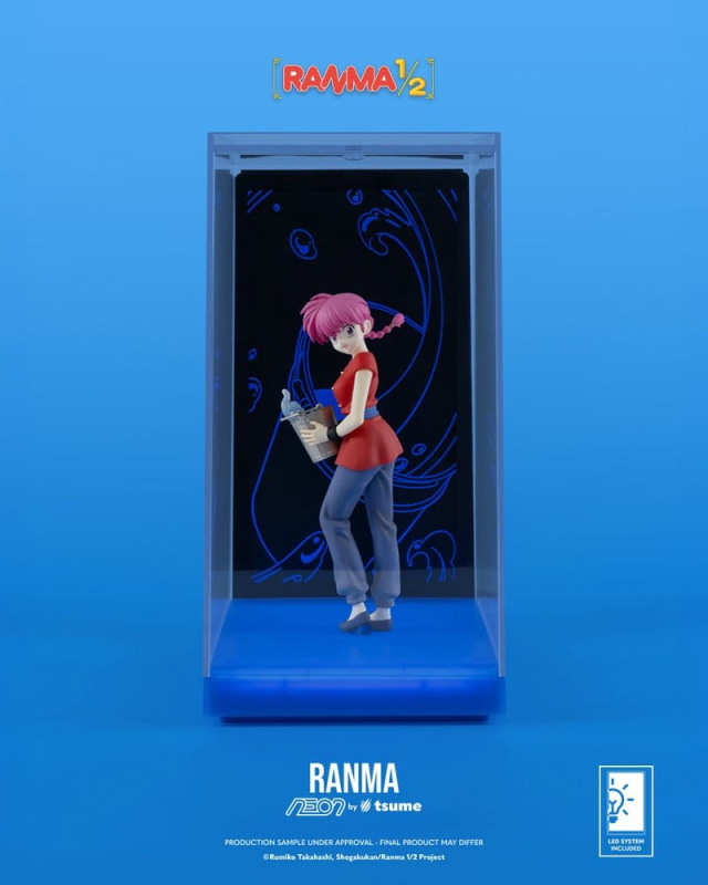 Ranma Neon Figure 1/9 Ranma Saotome Girl 20 cm 3