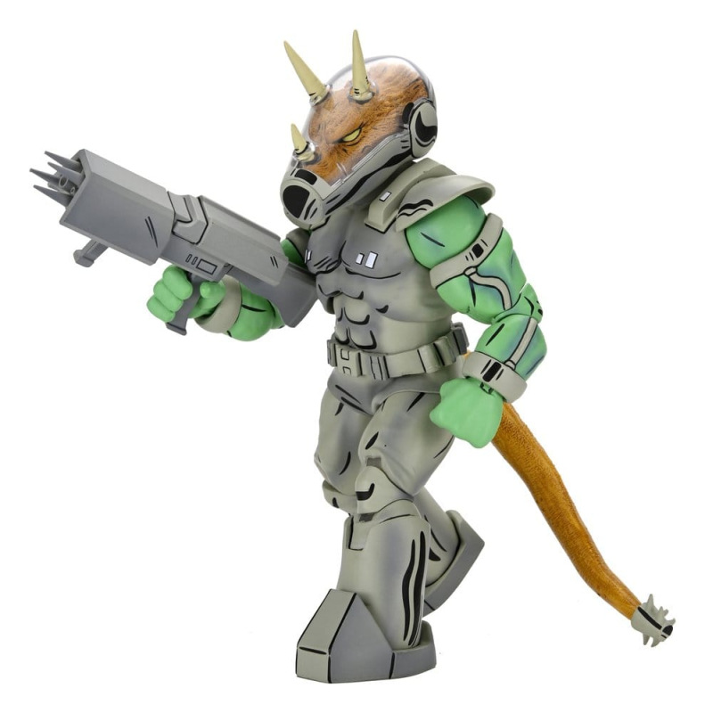 Teenage Mutant Ninja Turtles (Mirage Comics) Action Figure Shock Commando Triceraton 18 cm 5