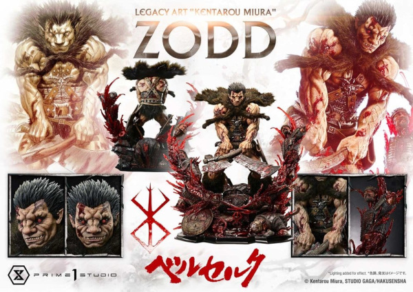 Berserk Legacy Art "Kentarou Miura" Statue 1/4 Zodd 88 cm 4