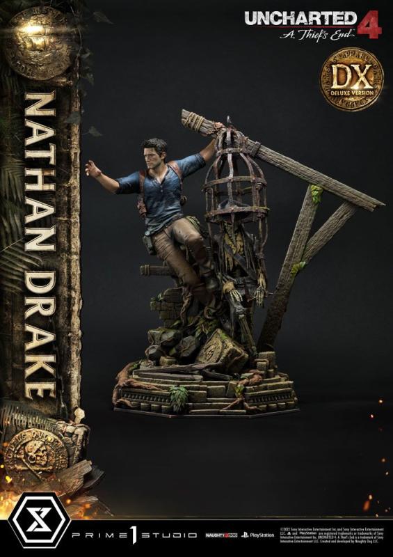 Uncharted 4: A Thief's End Ultimate Premium Masterline Statue 1/4 Nathan Drake Deluxe Bonus Version