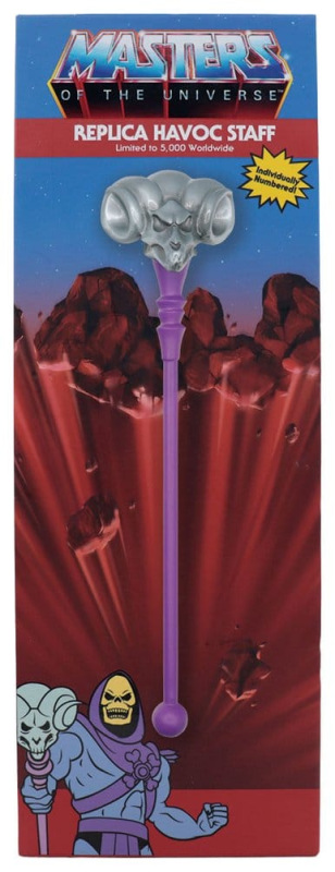 Masters of the Universe Replica Miniature Havoc Staff Limited Edition 18 cm 5