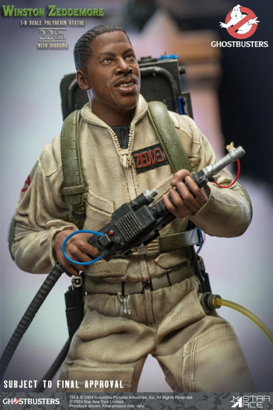 Ghostbusters Statue 1/8 Winston Zeddemore 22 cm 2