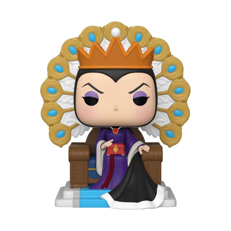 Disney: Evil Queen on Throne 9 cm POP! Deluxe Villains Vinyl Figure - Funko
