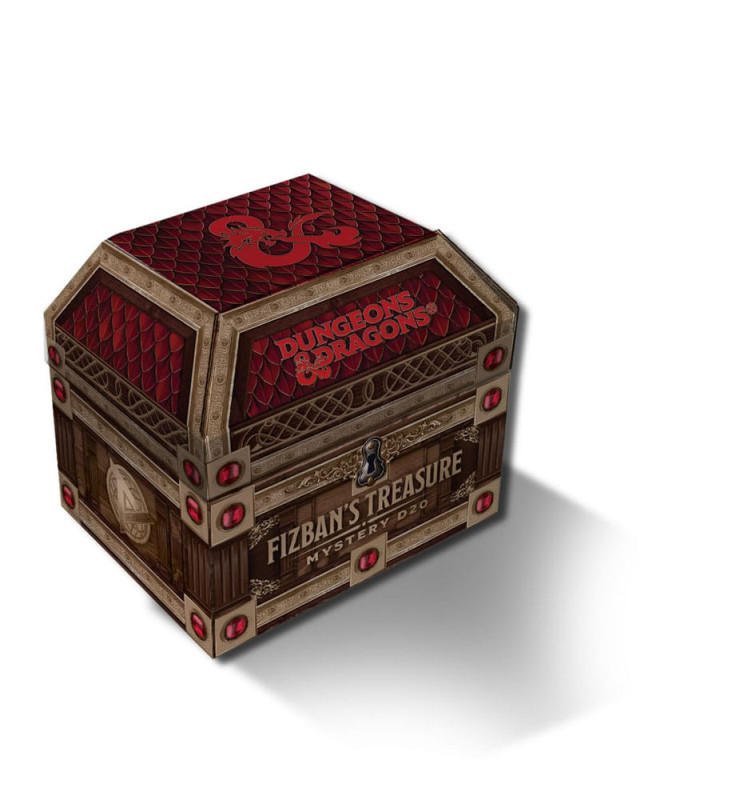Dungeons & Dragons Blind Mystery Box Dice Fizban's Treasure d20 25 mm 1