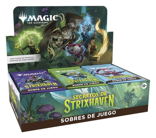 Magic the Gathering Secretos de Strixhaven Play Booster Display (30) spanish 10
