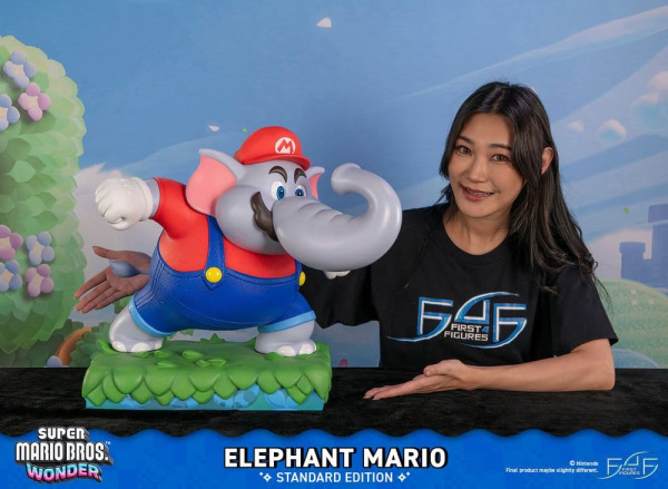 Super Mario Bros. Wonder Resin Statue Elephant Mario Standard Edition 43 cm 2