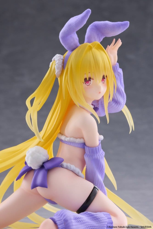To Love-Ru Darkness MOFLOCK PVC Figure Golden Darkness (Fluffy Bunny Ver.) 13 cm 3