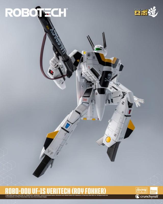 Robotech Action Figure ROBO-DOU VF-1S Veritech (Roy Fokker) 20 cm