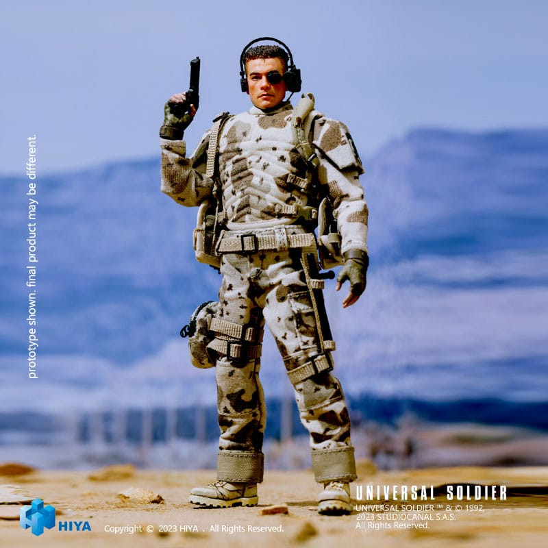 Universal Soldier Exquisite Super Series Actionfigur 1/12 Luc Deveraux 16 cm 4