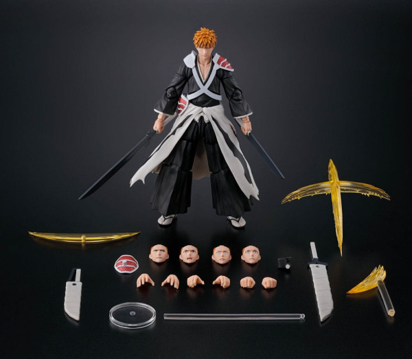 Bleach: Thousand-Year Blood War S.H. Figuarts Action Figure Ichigo Kurosaki Dual Zangetsu 16 cm 7