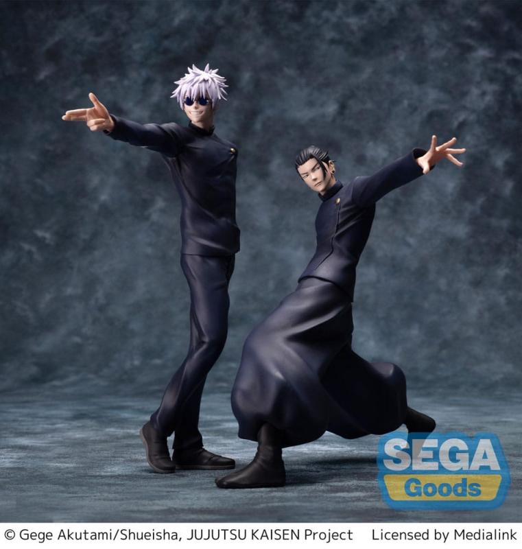 Jujutsu Kaisen Luminasta PVC Statue Kaigyoku/Gyokusetsu "Suguru Geto" Strong Duo 17 cm