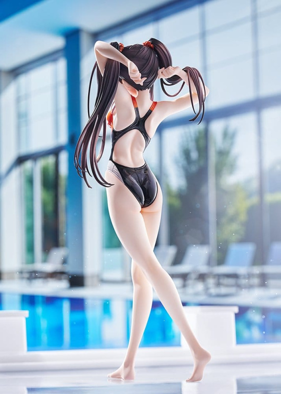 Date A Live Swimsuit Silhouette PVC Figure 1/7 Kurumi Tokisaki Swimwear Ver. 24 cm 3