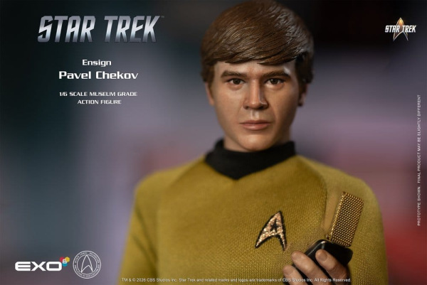 Star Trek: The Original Series Action Figure 1/6 Ensign Pavel Chekov 30 cm 3