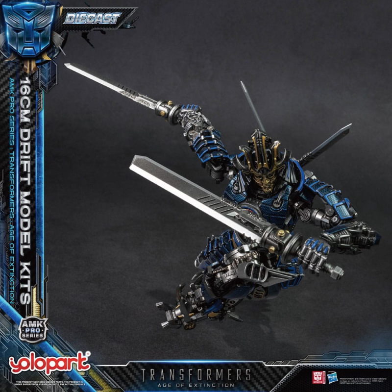 Transformers: Age of Extinction AMK Pro Series Model Kit Drift 16 cm 13