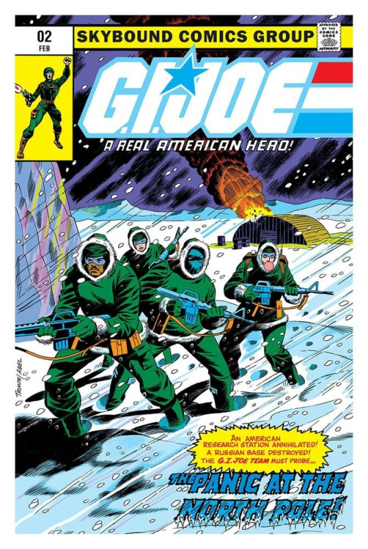 G.I. Joe ReAction+ Action Figure Snake Eyes (Skybound Comic Box Series, Issue #2) 3