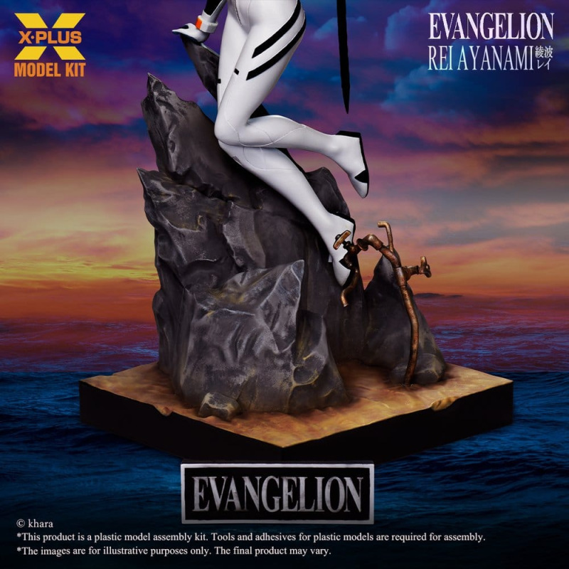 Neon Genesis Evangelion Plastic Model Kit 1/8 Rei Ayanami 40 cm 2