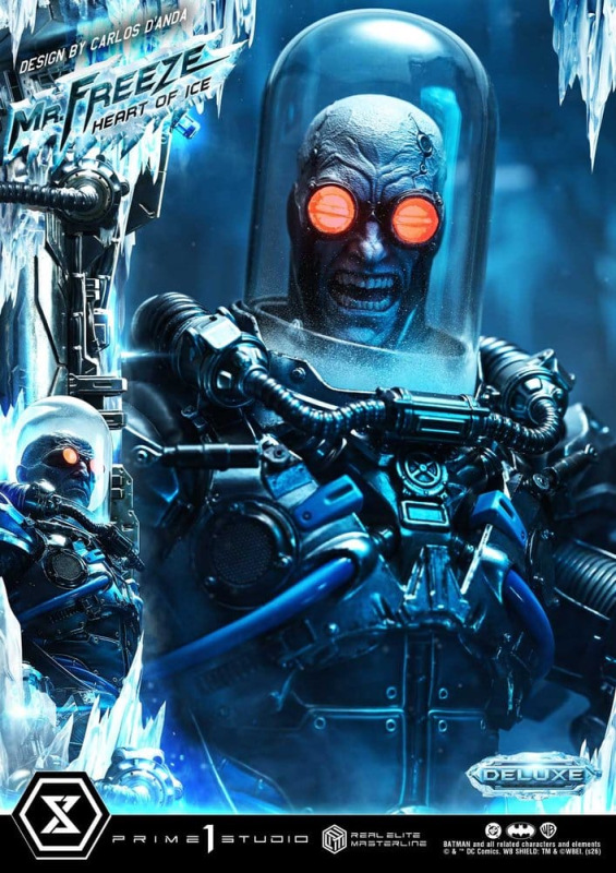 DC Comics Real Elite Masterline Series Statue 1/3 Batman (Comics) Mr. Freeze Heart of Ice (Design by 3