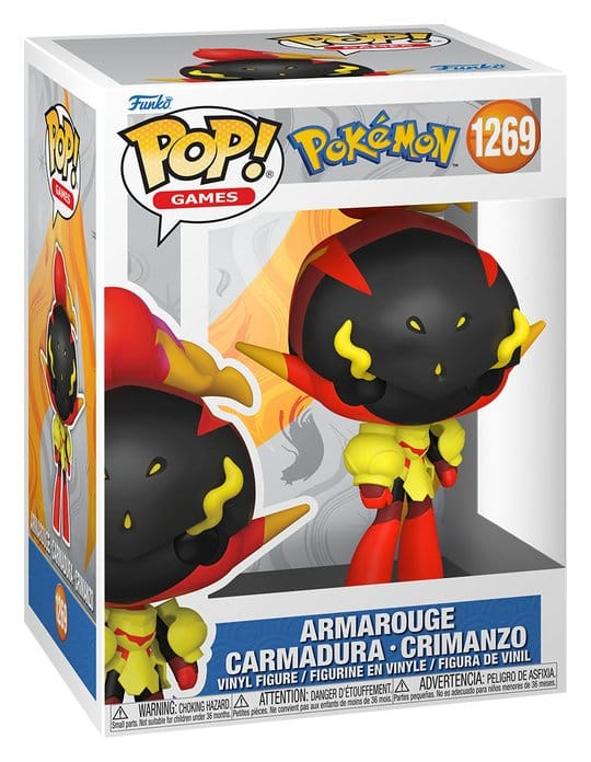 Pokémon POP! Games Vinyl Figure Armarouge 9 cm 1