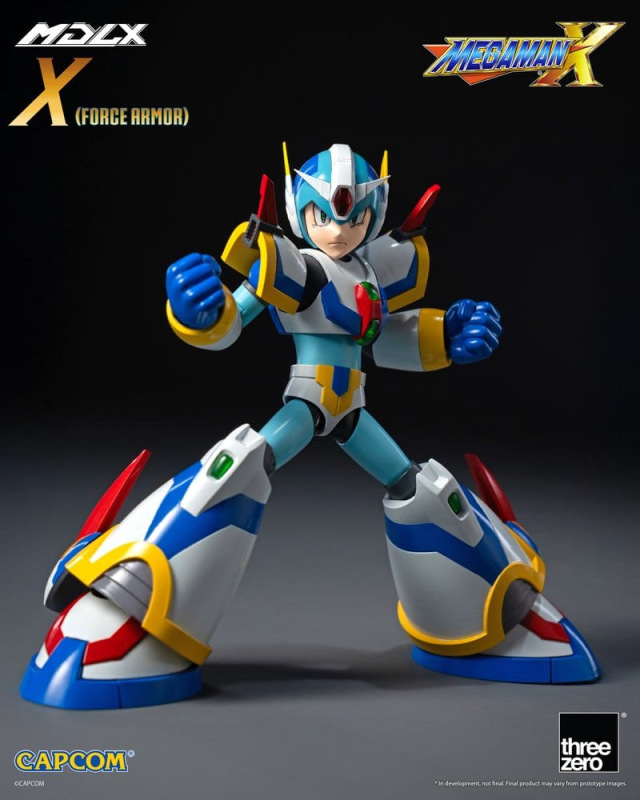 Mega Man X MDLX Action Figure Rockman / Mega Man Force Armor 12 cm 4