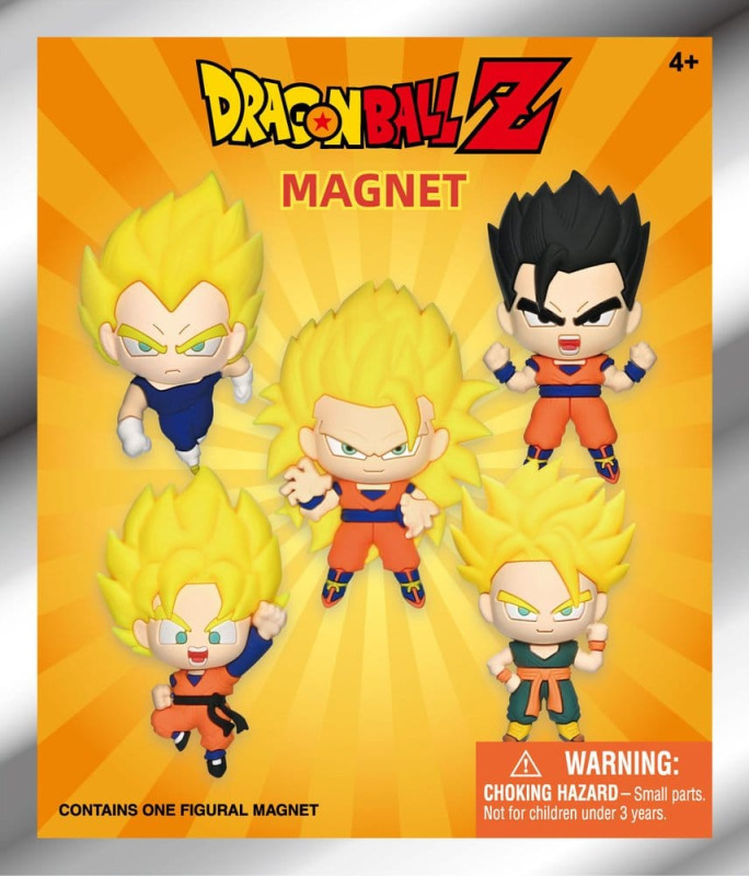 Dragonball Z 3D Foam Magnets Series 1 Blind Bag Display (12) 1