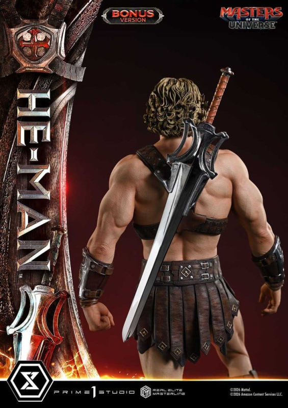 Masters of the Universe (2026 Film) Real Elite Masterline Series Statue 1/3 He-Man DX Bonus Version 9