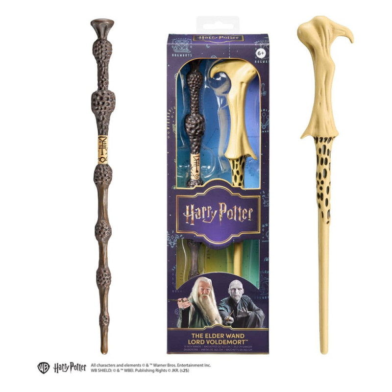 Harry Potter twin-pack Role Play Wands The Elder & Lord Voldemort 30 cm 1