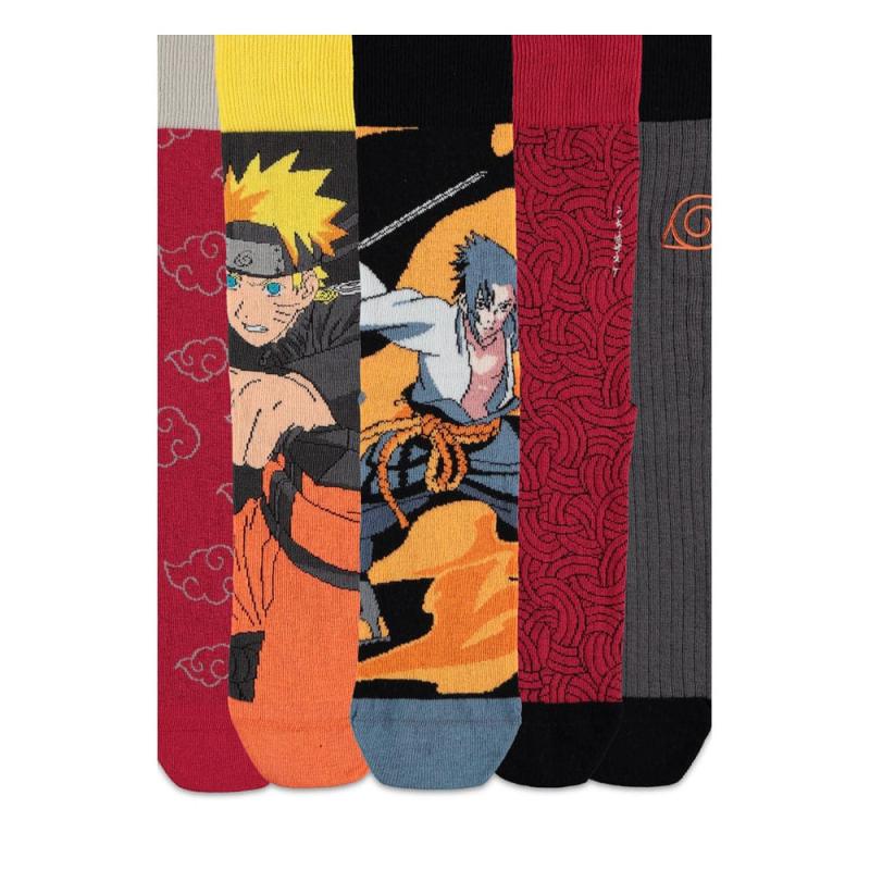 Naruto Shippuden Socks 5-Pack 35-38 1