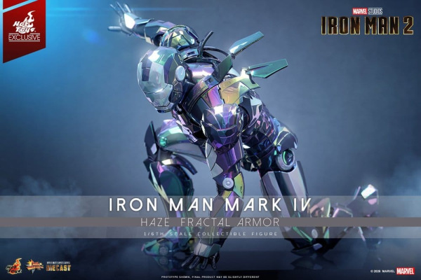 Iron Man 2 Action Figure 1/6 Iron Man Mark IV (Haze Fractal Armor) 33 cm 1