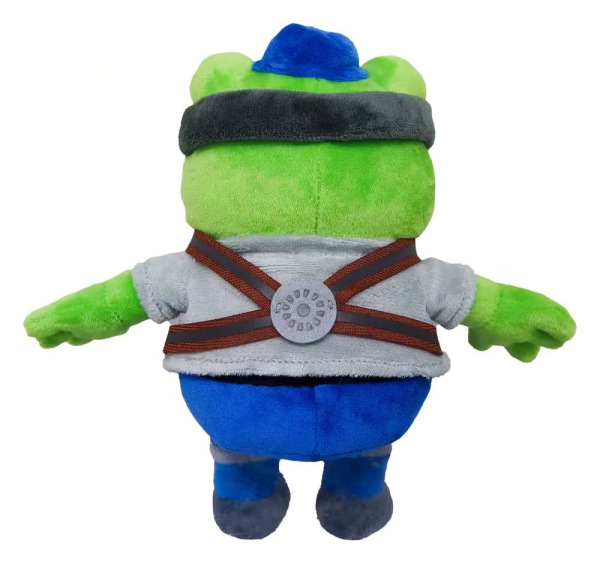 Star Fox Plush Figure Slippy Toad 20 cm 4