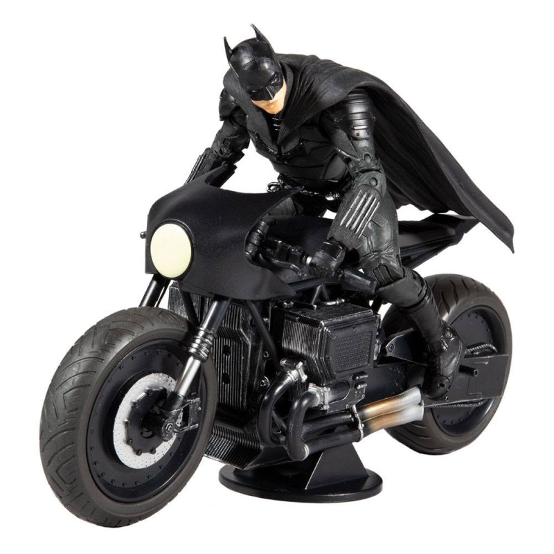DC Multiverse Vehicles Batcycle The Batman (Movie) 4