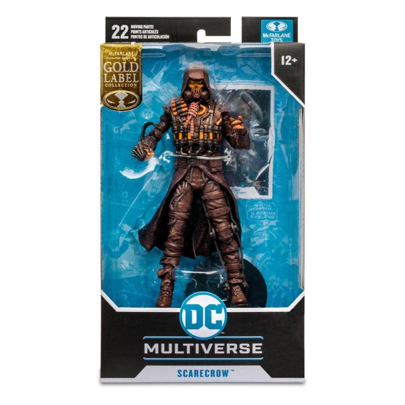 DC Gaming: Scarecrow Amber Variant (Gold Label) 18 cm Action Figure - McFarlane Toys