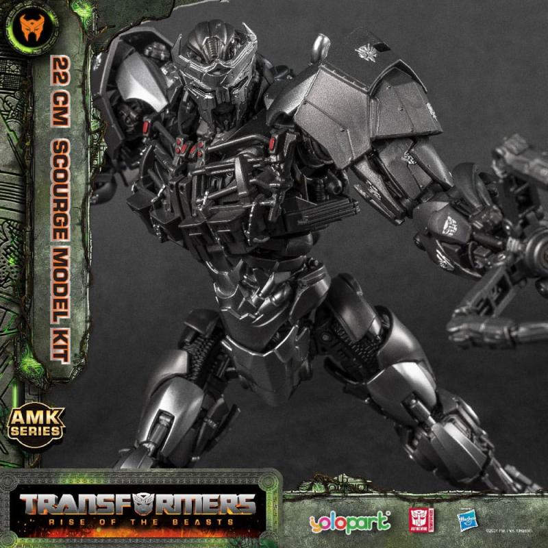 Transformers: Rise of the Beasts AMK Series Plastic Model Kit Scourge 22 cm