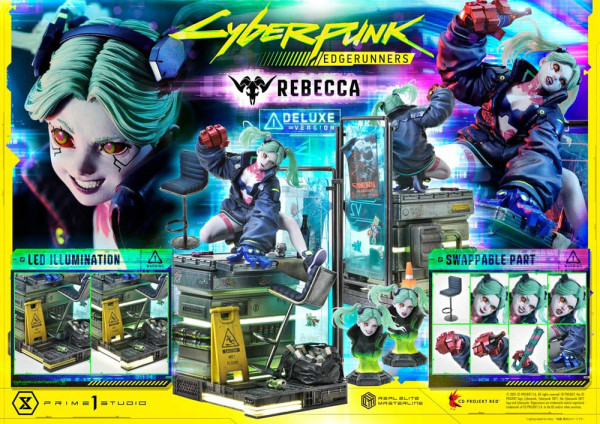 Cyberpunk: Edgerunners Real Elite Masterline Series Statue 1/4 Rebecca Deluxe Version 54 cm 8
